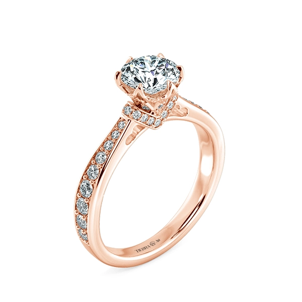 Nhẫn đính hôn Kim cương Solitaire Be Mine NCH9921 4